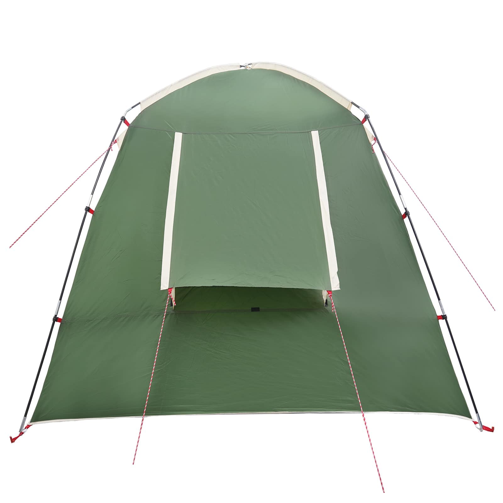 vidaXL Namiot domek z dachem zielony 400 x 210 x 180 cm Poliester