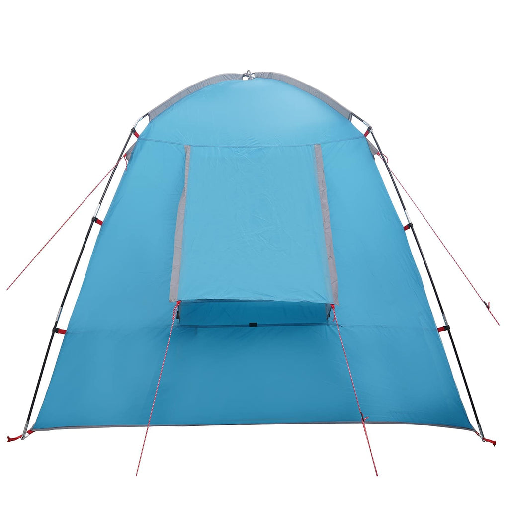 vidaXL Namiot domek z dachem niebieski 400 x 210 x 180 cm Poliester
