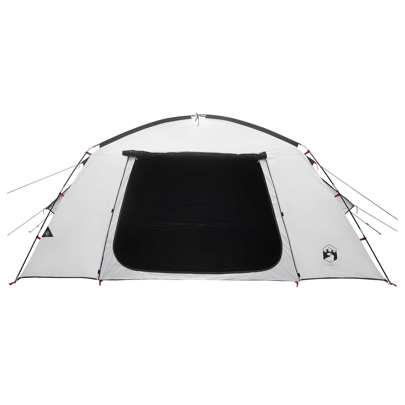 vidaXL Namiot domek Biały Blackout 400 x 210 x 180 cm Poliester