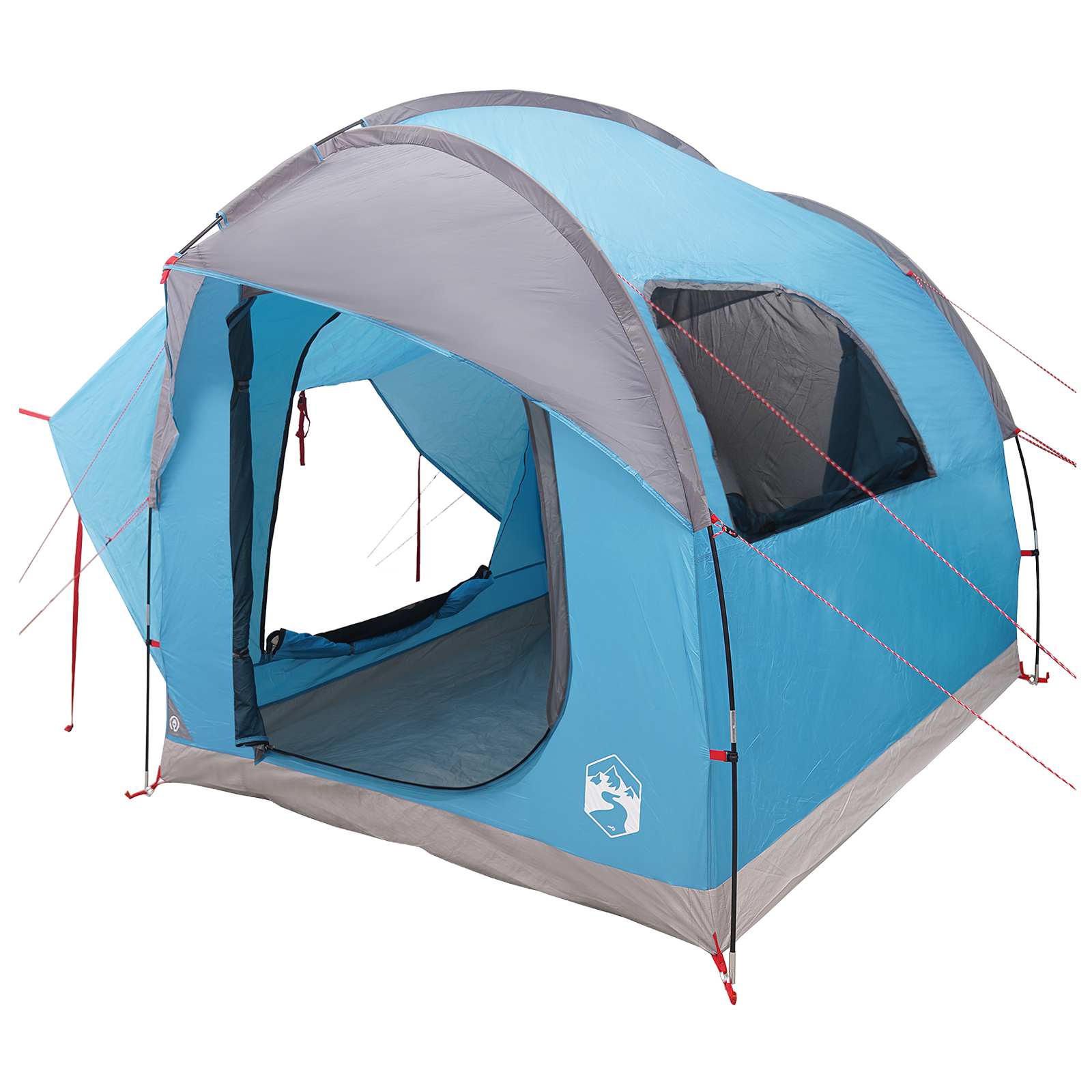 vidaXL Namiot samochodowy z dachem niebieski 239 x 210 x 210 cm