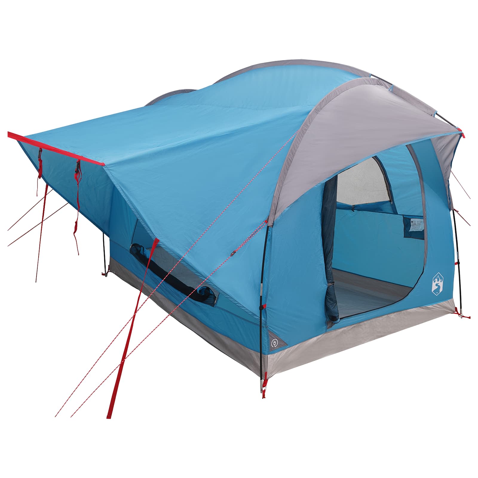 vidaXL Namiot samochodowy z dachem niebieski 239 x 210 x 210 cm