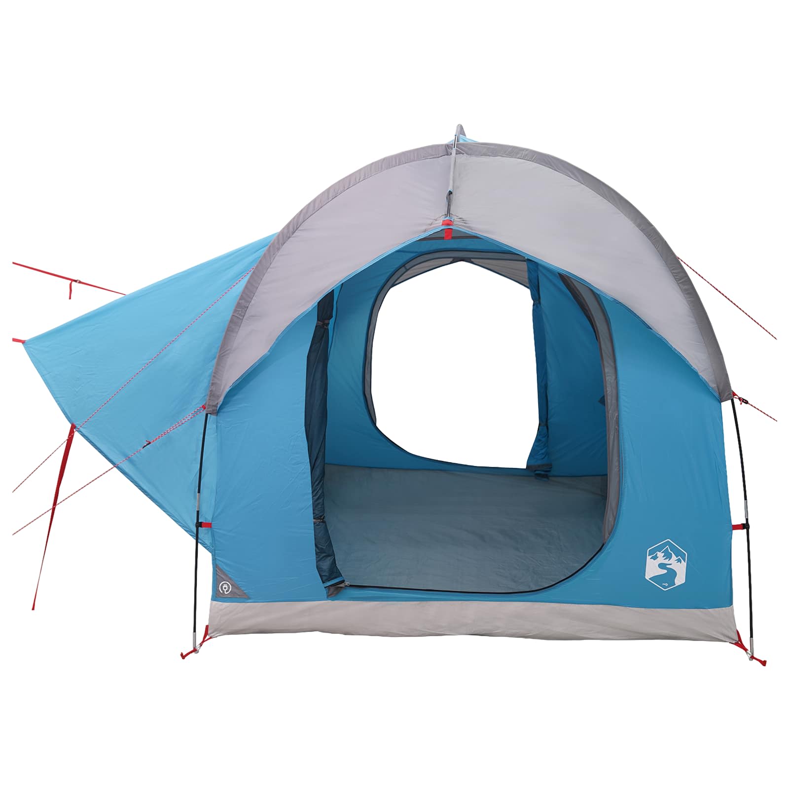 vidaXL Namiot samochodowy z dachem niebieski 239 x 210 x 210 cm