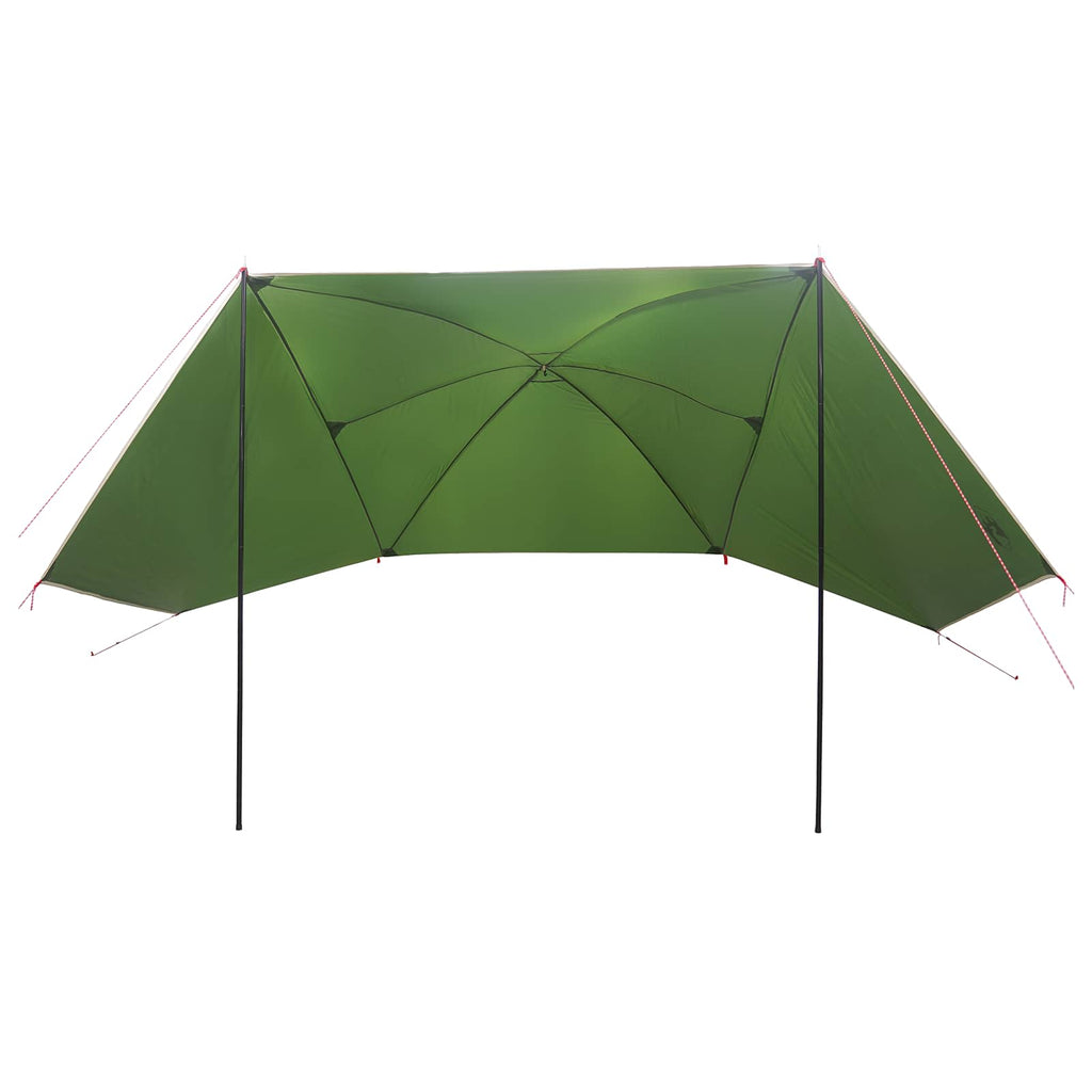 vidaXL Namiot samochodowy zielony 308 x 215 x 220 cm Poliester i Stal