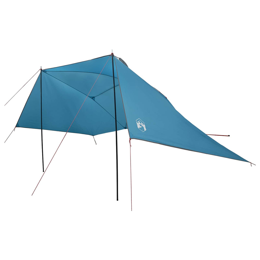 vidaXL Namiot samochodowy z dachem niebieski 308 x 215 x 220 cm