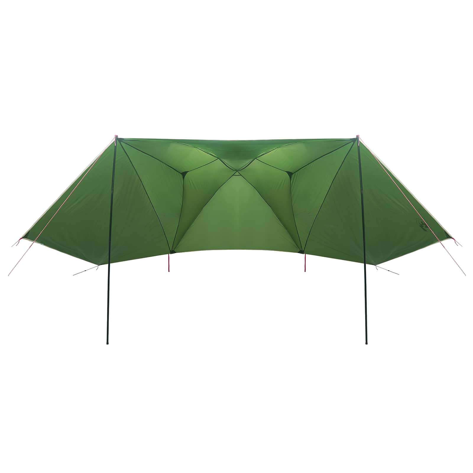 vidaXL Namiot samochodowy zielony 350 x 250 cm Poliester i Stal