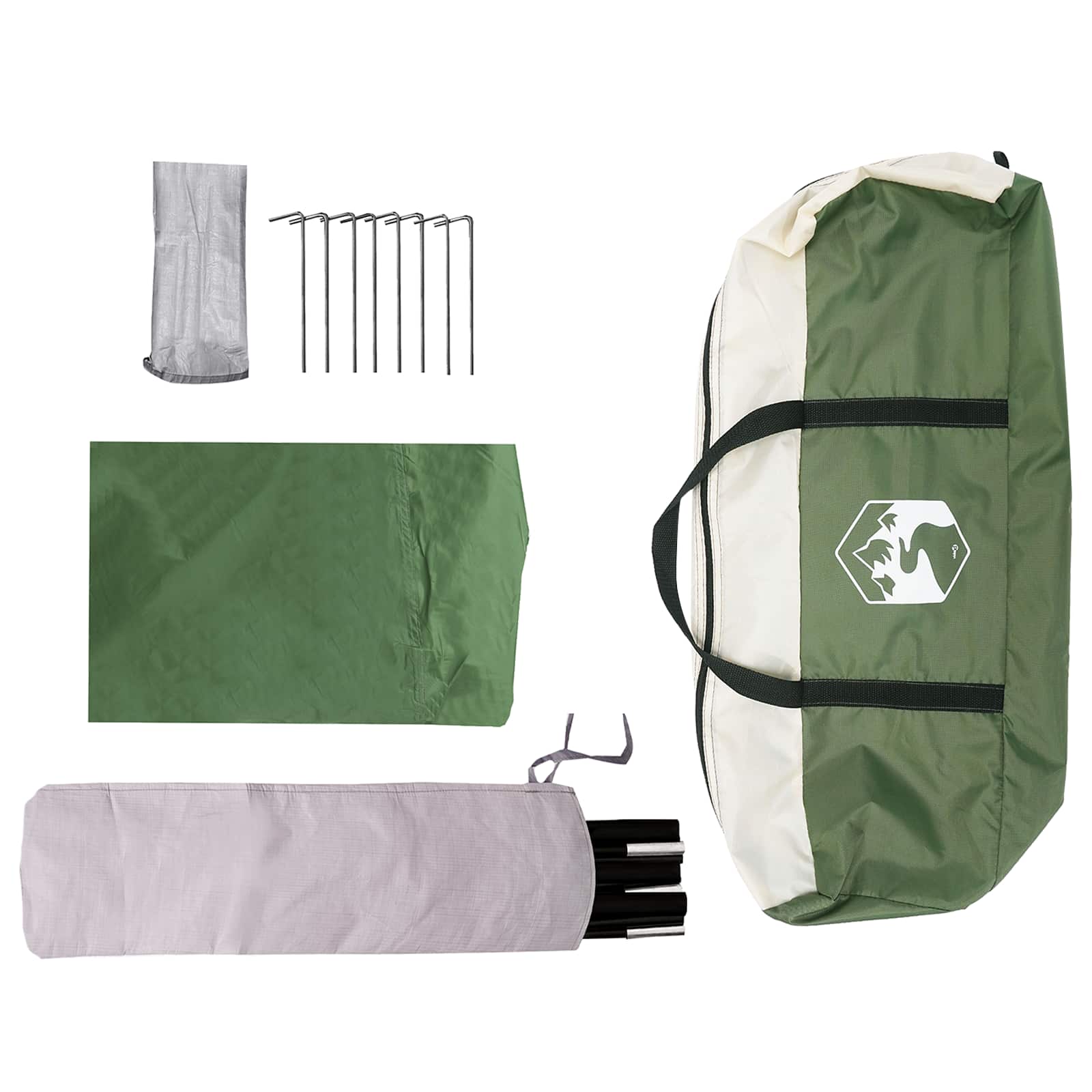 vidaXL Namiot dla pojazdu zielony 518 x 580 x 215 cm Poliester i Stal
