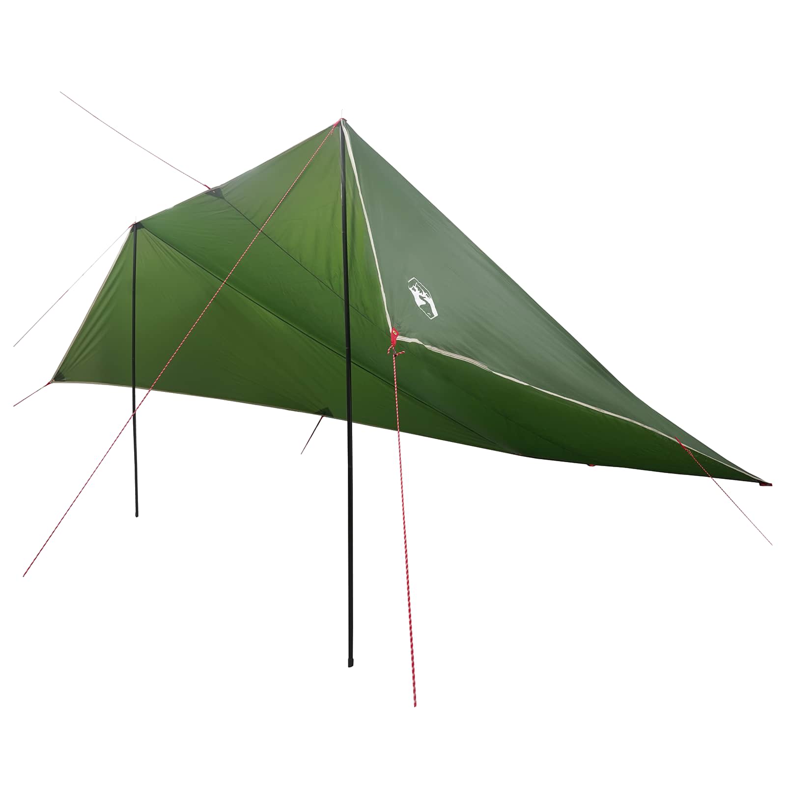 vidaXL Namiot dla pojazdu zielony 518 x 580 x 215 cm Poliester i Stal