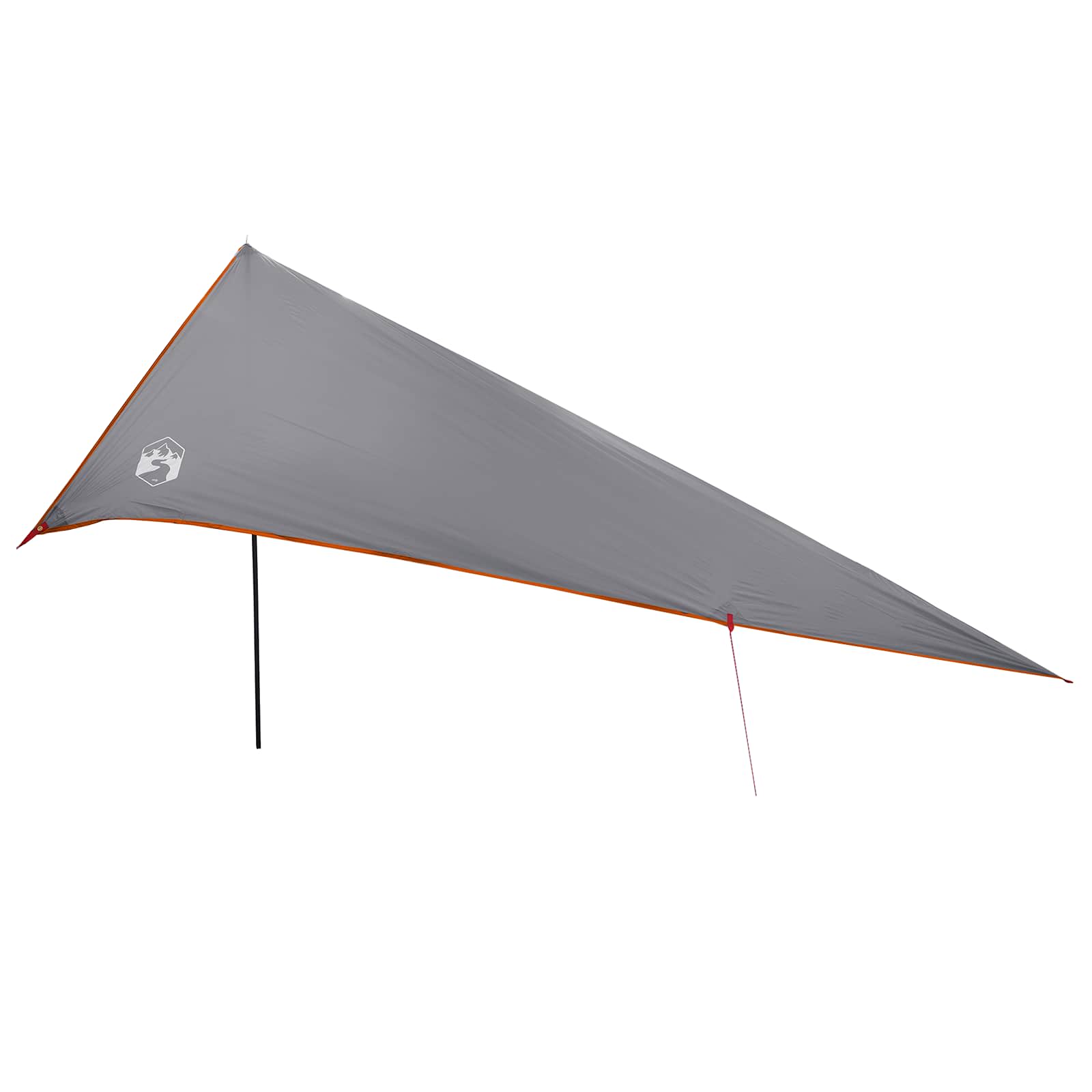vidaXL Namiot dla pojazdu Szary i pomarańczowy 518 x 580 x 215 cm