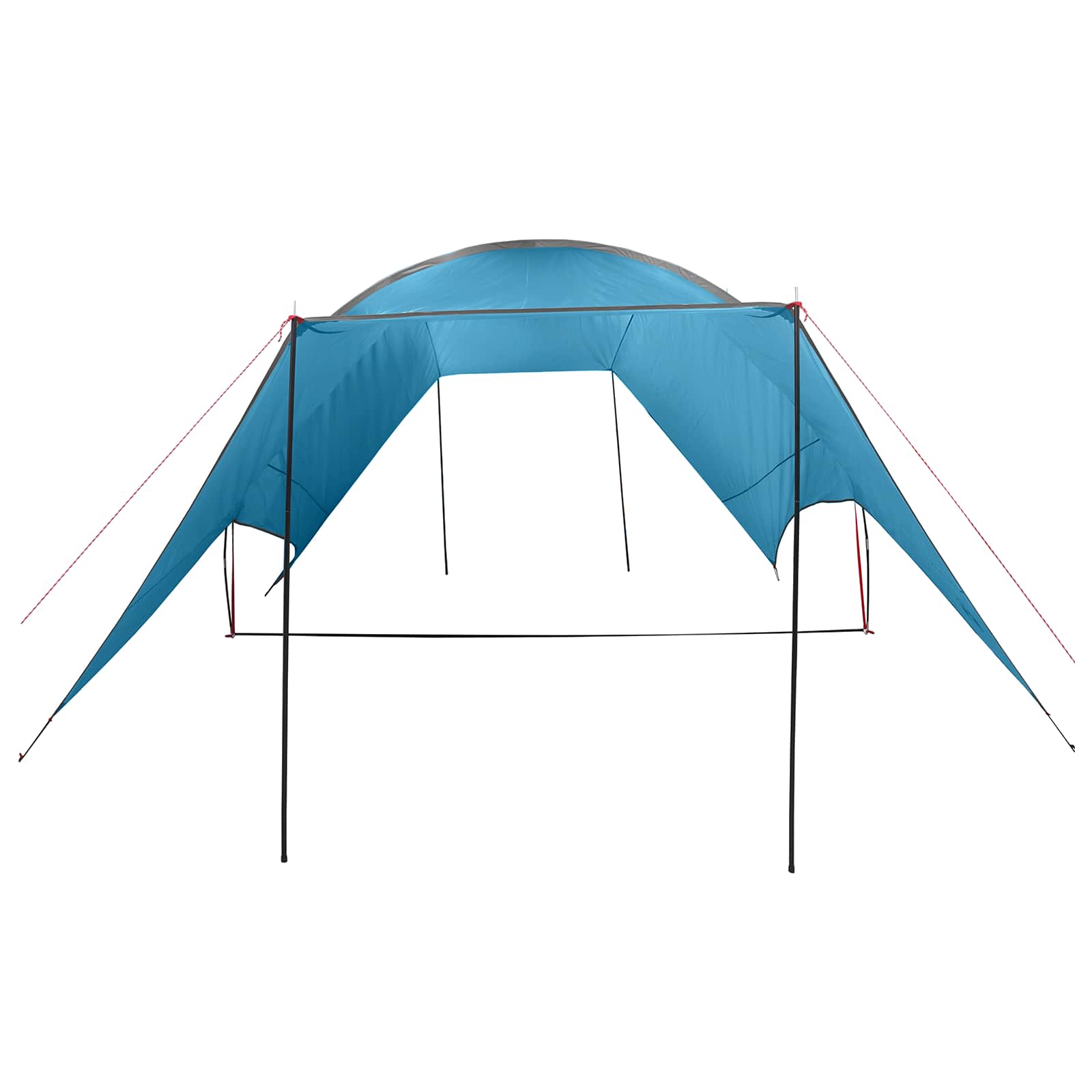 vidaXL Wodoodporny tarp do campingu niebieski 550 x 400 x 230 cm