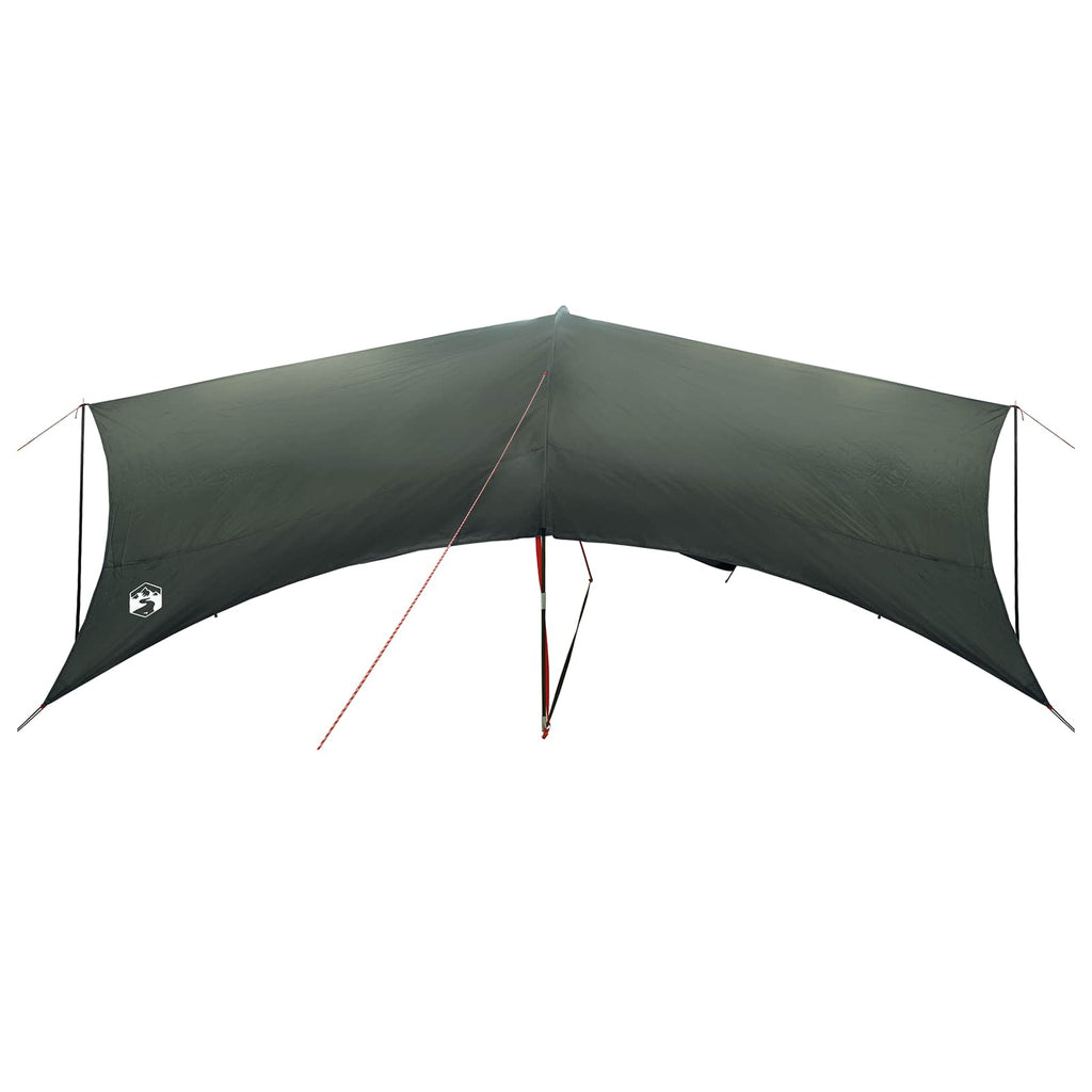 vidaXL Wodoodporny tarp do campingu Zielony wojskowy