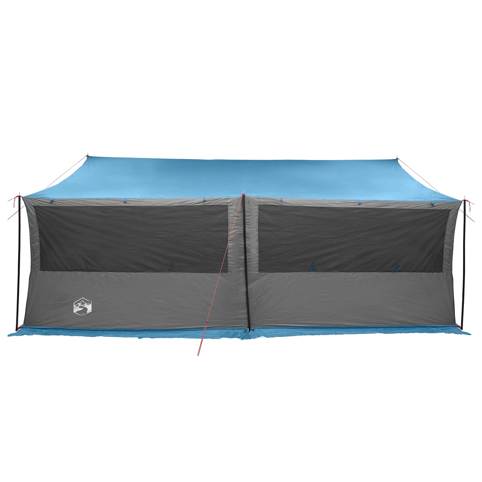 vidaXL Namiot rodzinny niebieski 600 x 400 x 268 cm Poliester i Stal