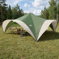 vidaXL Namiot Imprezowy zielony 600 x 600 x 400 cm Poliester i Stal