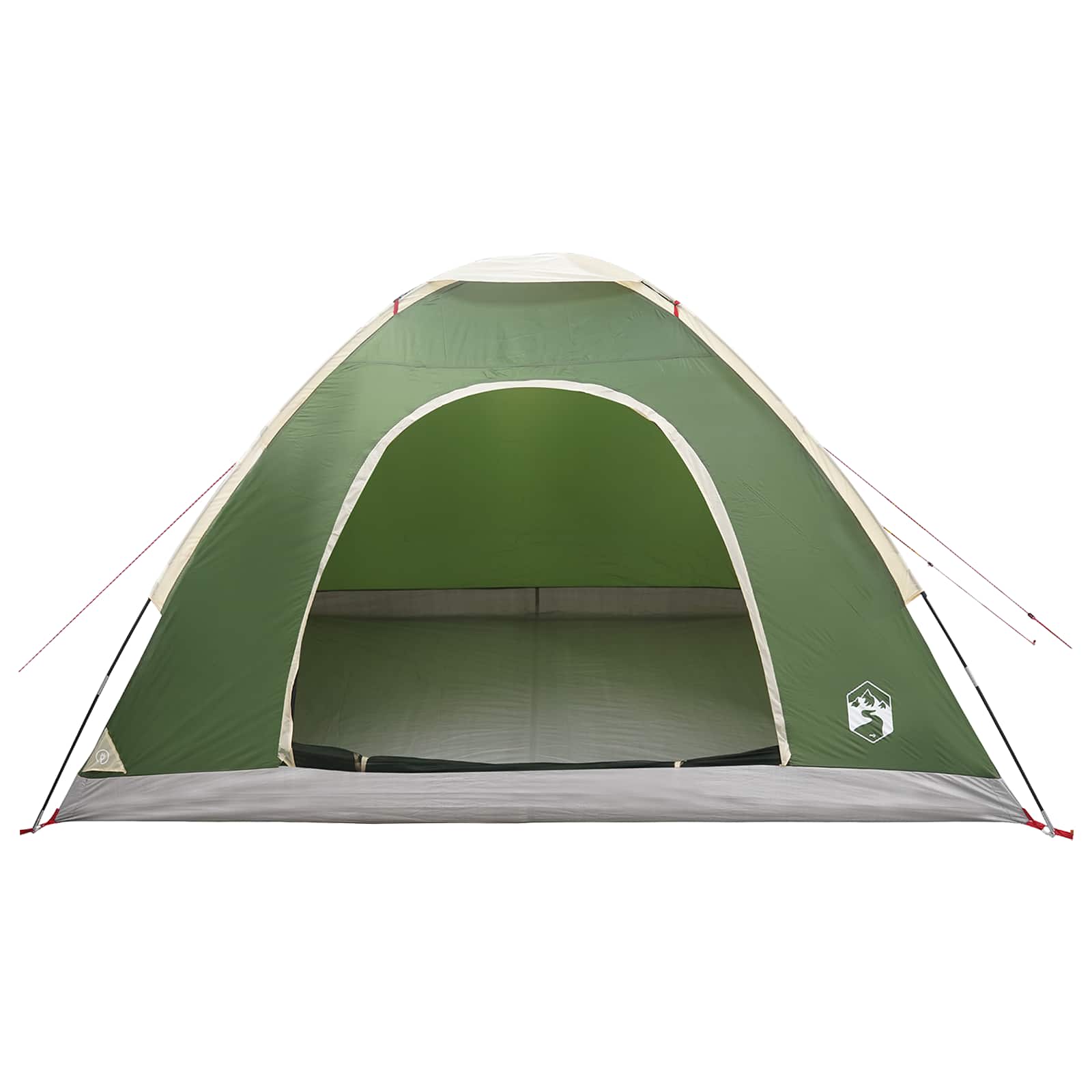 vidaXL Namiot campingowy z dachem zielony 275 x 215 x 125 cm
