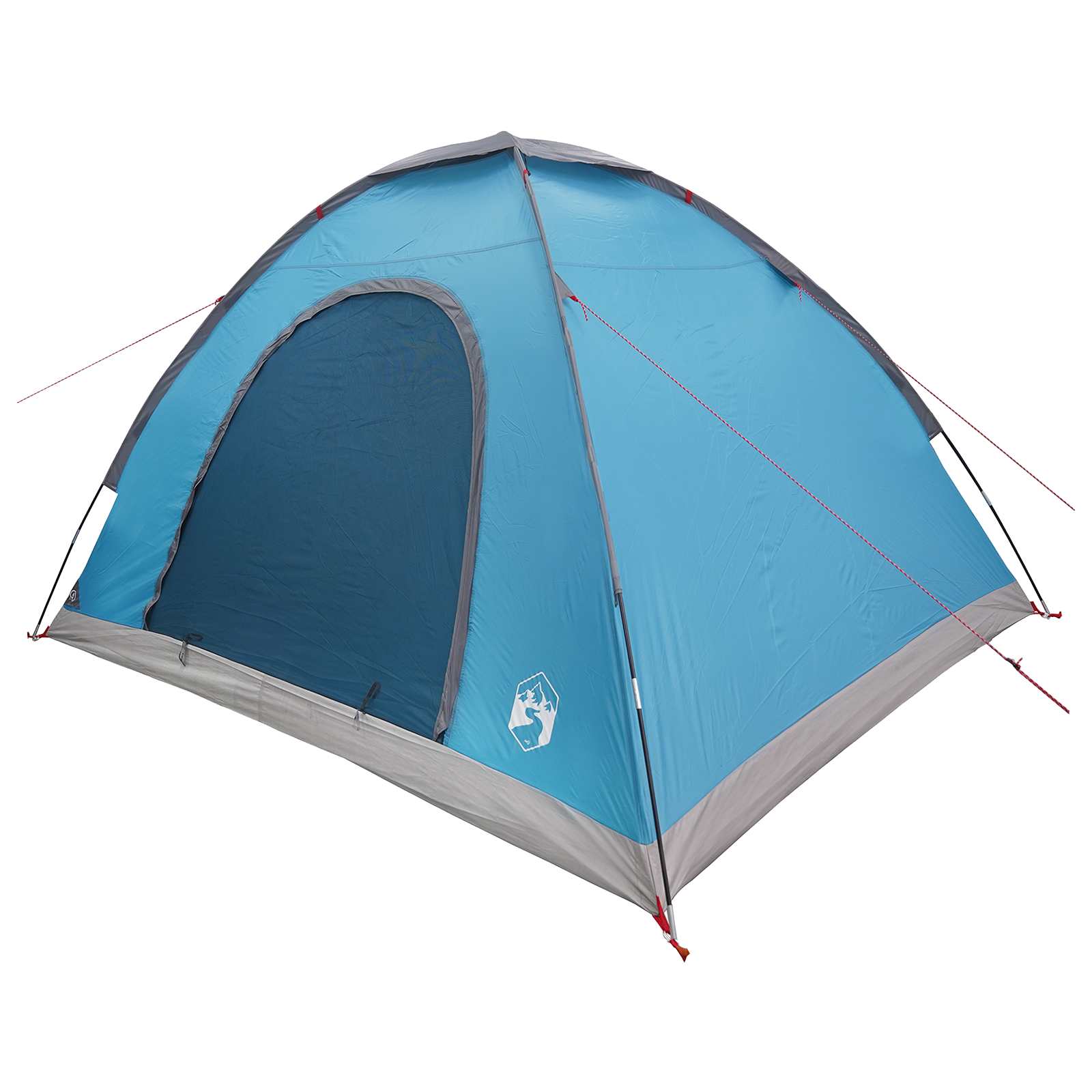 vidaXL Namiot campingowy z dachem niebieski 275 x 215 x 125 cm