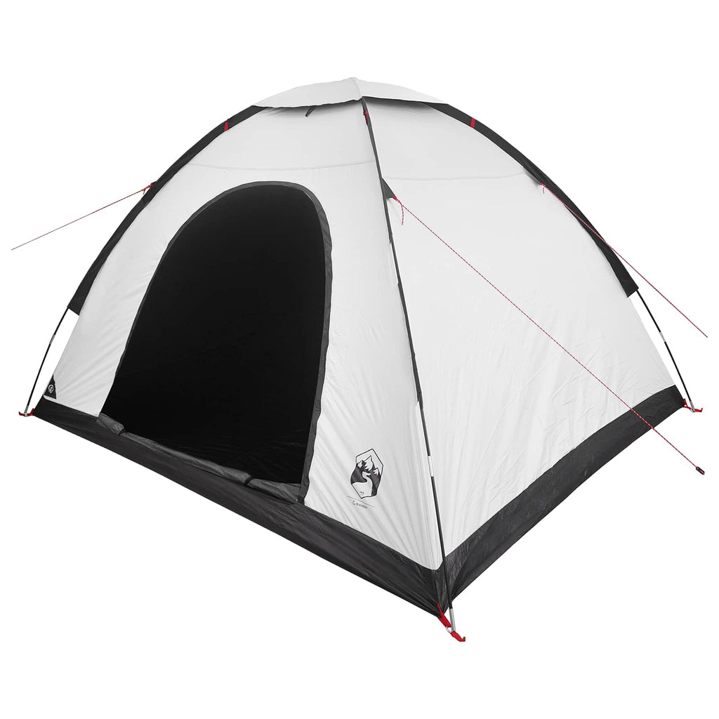 vidaXL Namiot campingowy z dachem Biały Blackout 275 x 215 x 125 cm