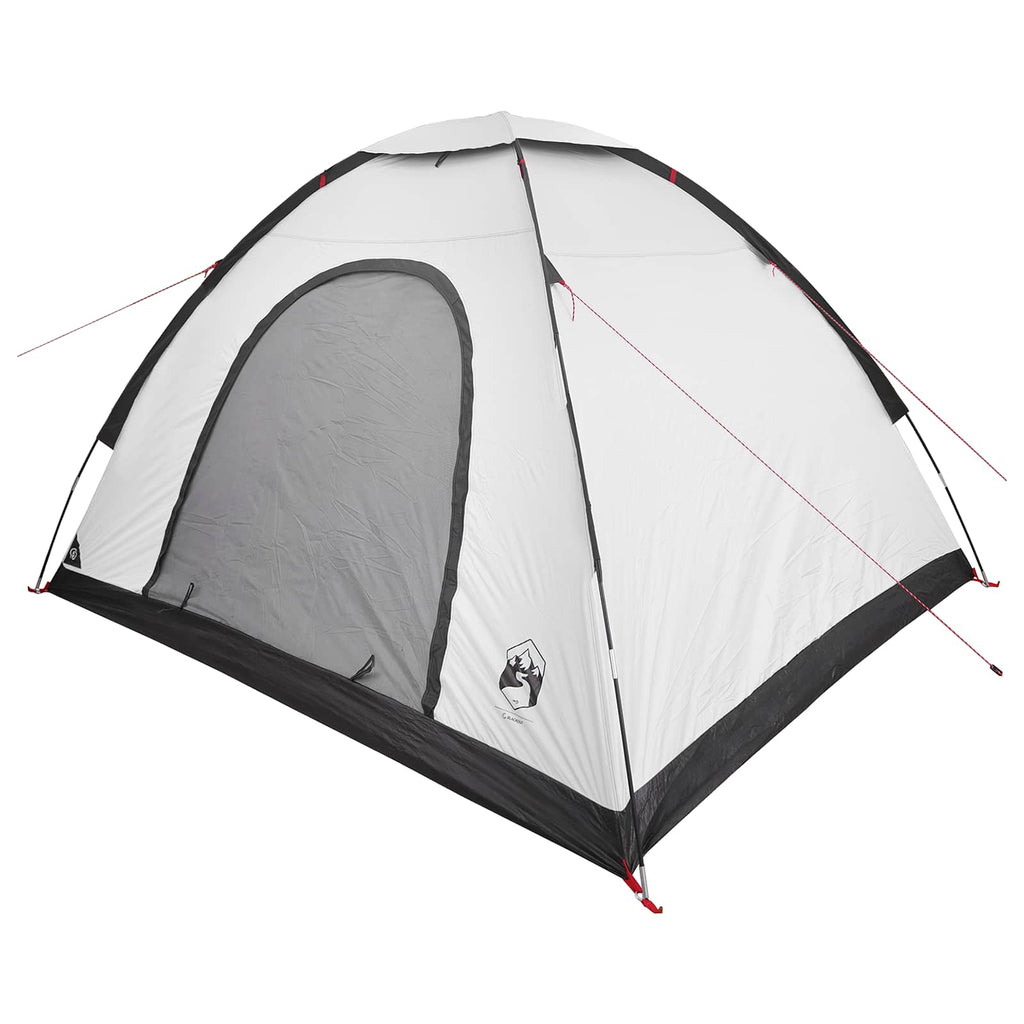 vidaXL Namiot campingowy z dachem Biały Blackout 275 x 215 x 125 cm