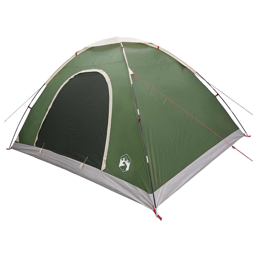 vidaXL Namiot campingowy z dachem zielony 335 x 275 x 180 cm