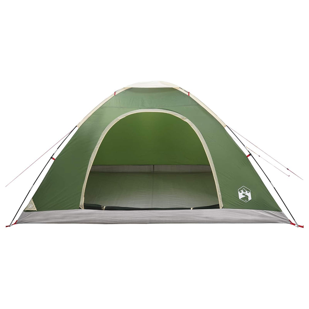 vidaXL Namiot campingowy z dachem zielony 335 x 275 x 180 cm