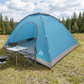 vidaXL Namiot campingowy z dachem niebieski 335 x 275 x 180 cm