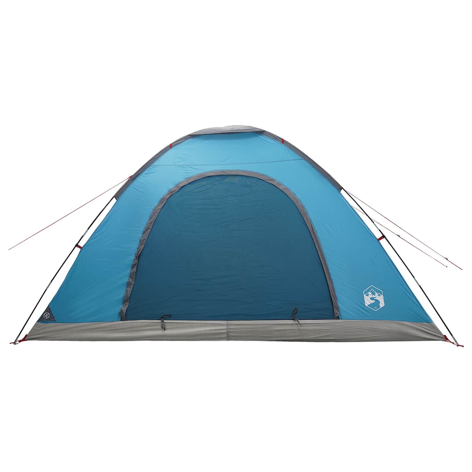 vidaXL Namiot campingowy z dachem niebieski 335 x 275 x 180 cm