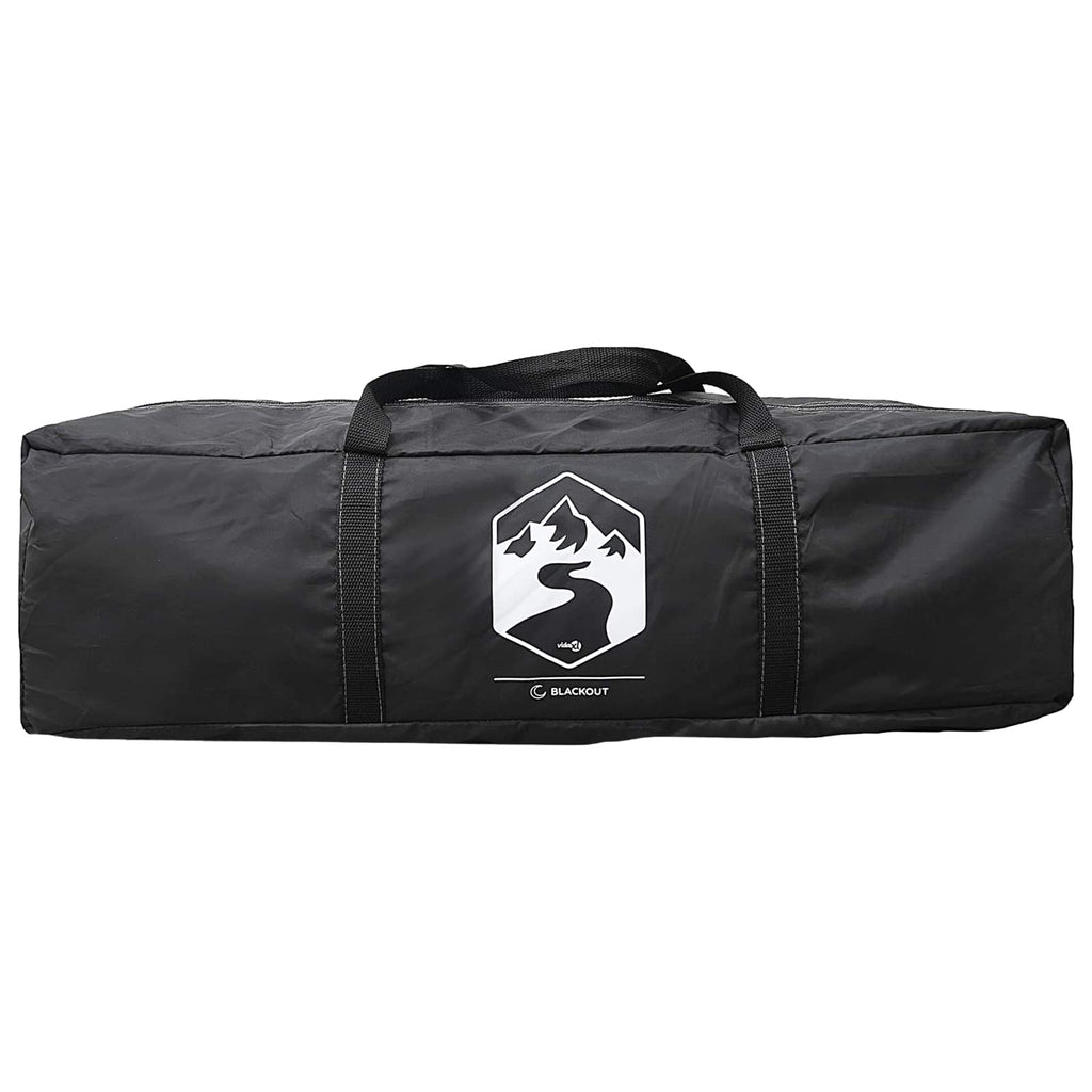 vidaXL Namiot campingowy z dachem Biały Blackout 335 x 275 x 180 cm