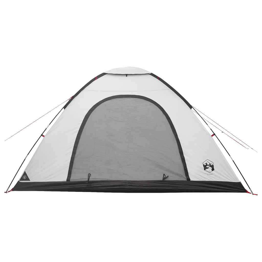 vidaXL Namiot campingowy z dachem Biały Blackout 335 x 275 x 180 cm