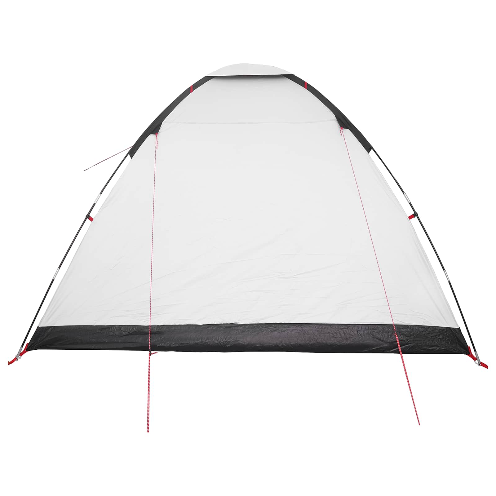 vidaXL Namiot campingowy z dachem Biały Blackout 335 x 275 x 180 cm