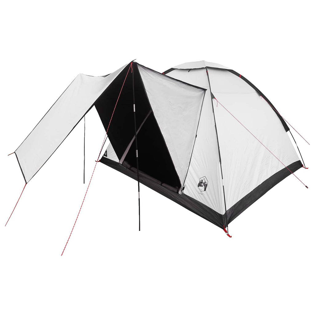 vidaXL Namiot campingowy z dachem Biały Blackout 275 x 215 x 125 cm