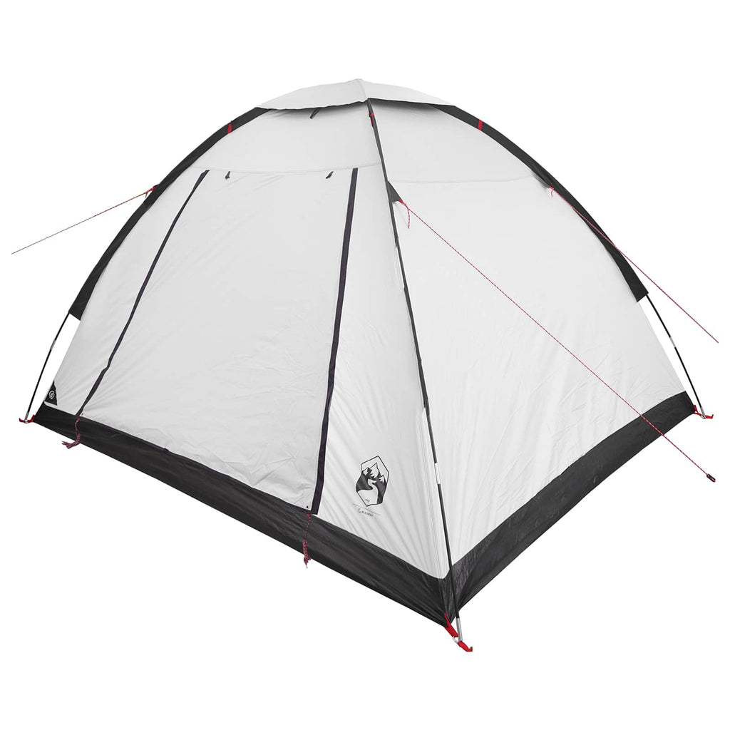 vidaXL Namiot campingowy z dachem Biały Blackout 275 x 215 x 125 cm