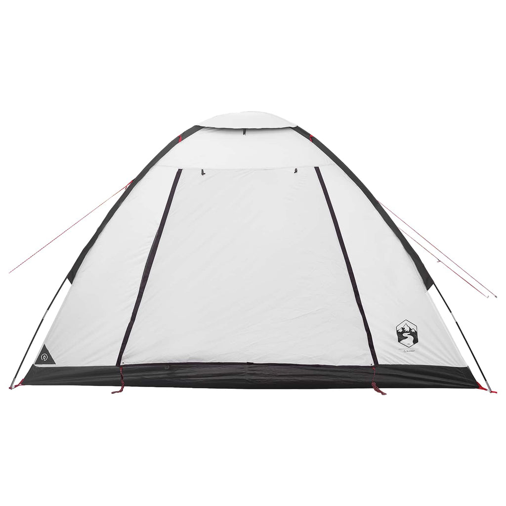 vidaXL Namiot campingowy z dachem Biały Blackout 275 x 215 x 125 cm