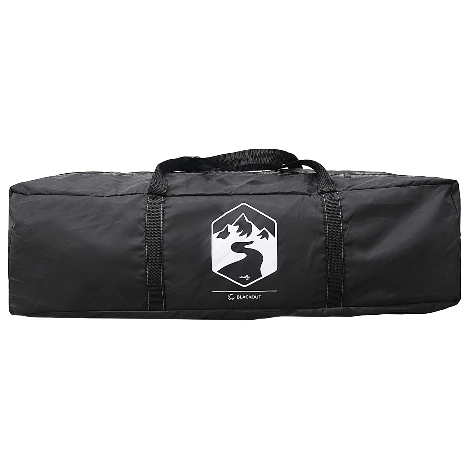 vidaXL Namiot campingowy z dachem Biały Blackout 335 x 275 x 180 cm