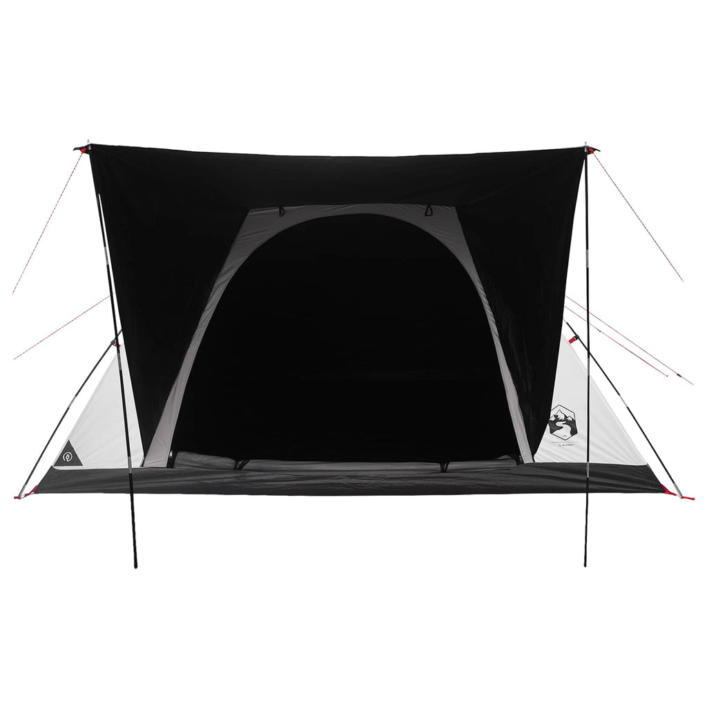 vidaXL Namiot campingowy z dachem Biały Blackout 335 x 275 x 180 cm