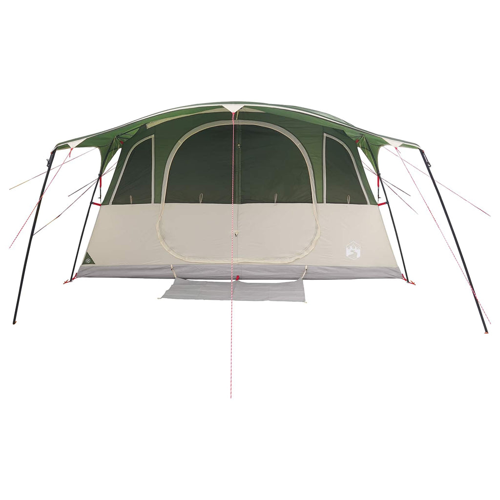 vidaXL Namiot tunelowy Zielony 366 x 244 x 198 cm Poliester i Stal