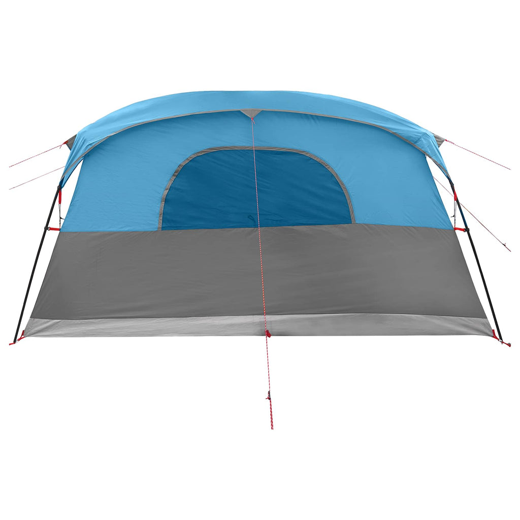 vidaXL Namiot tunelowy Niebieski 366 x 244 x 198 cm Poliester i Stal