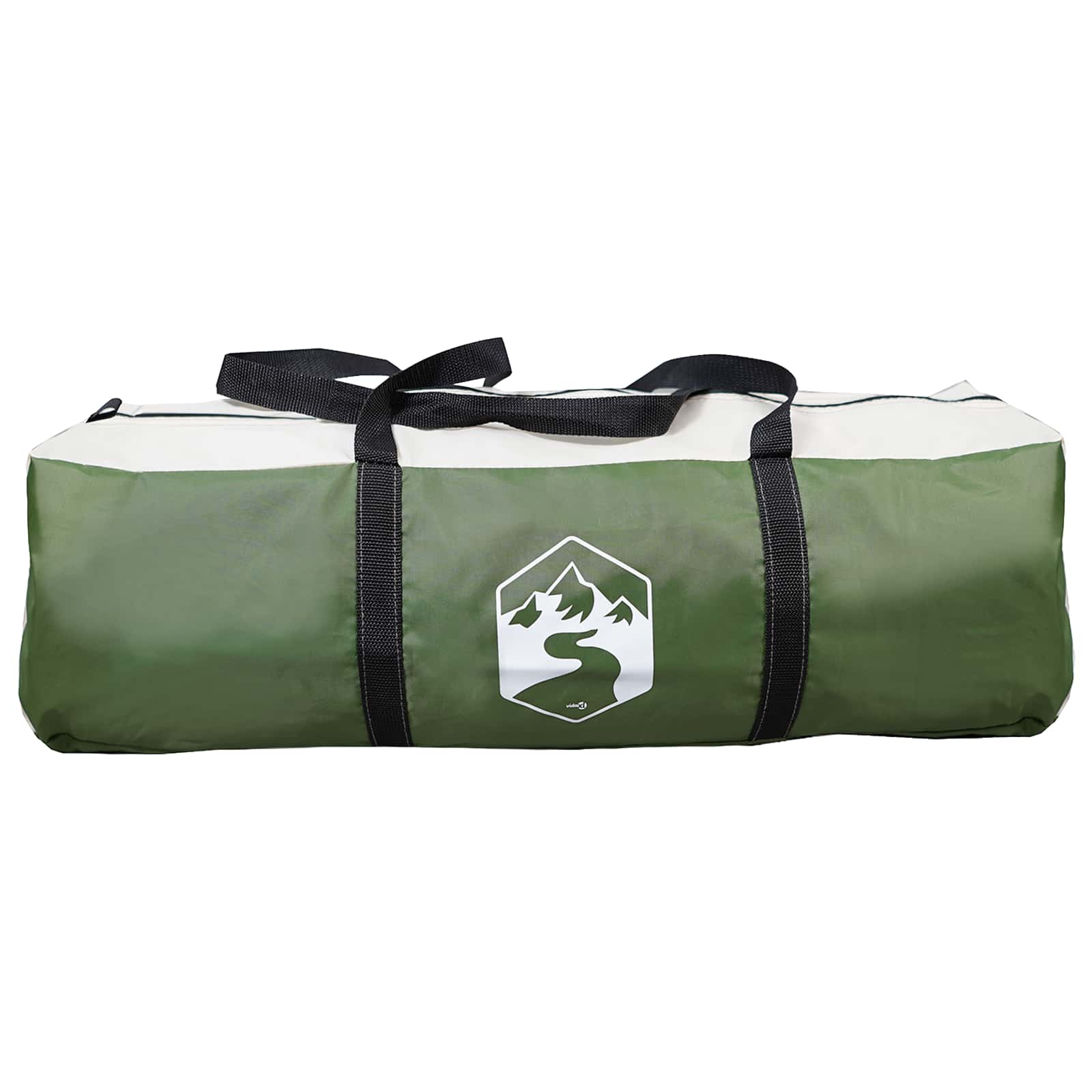 vidaXL Namiot tunelowy zielony 427 x 305 x 205 cm Poliester i Stal