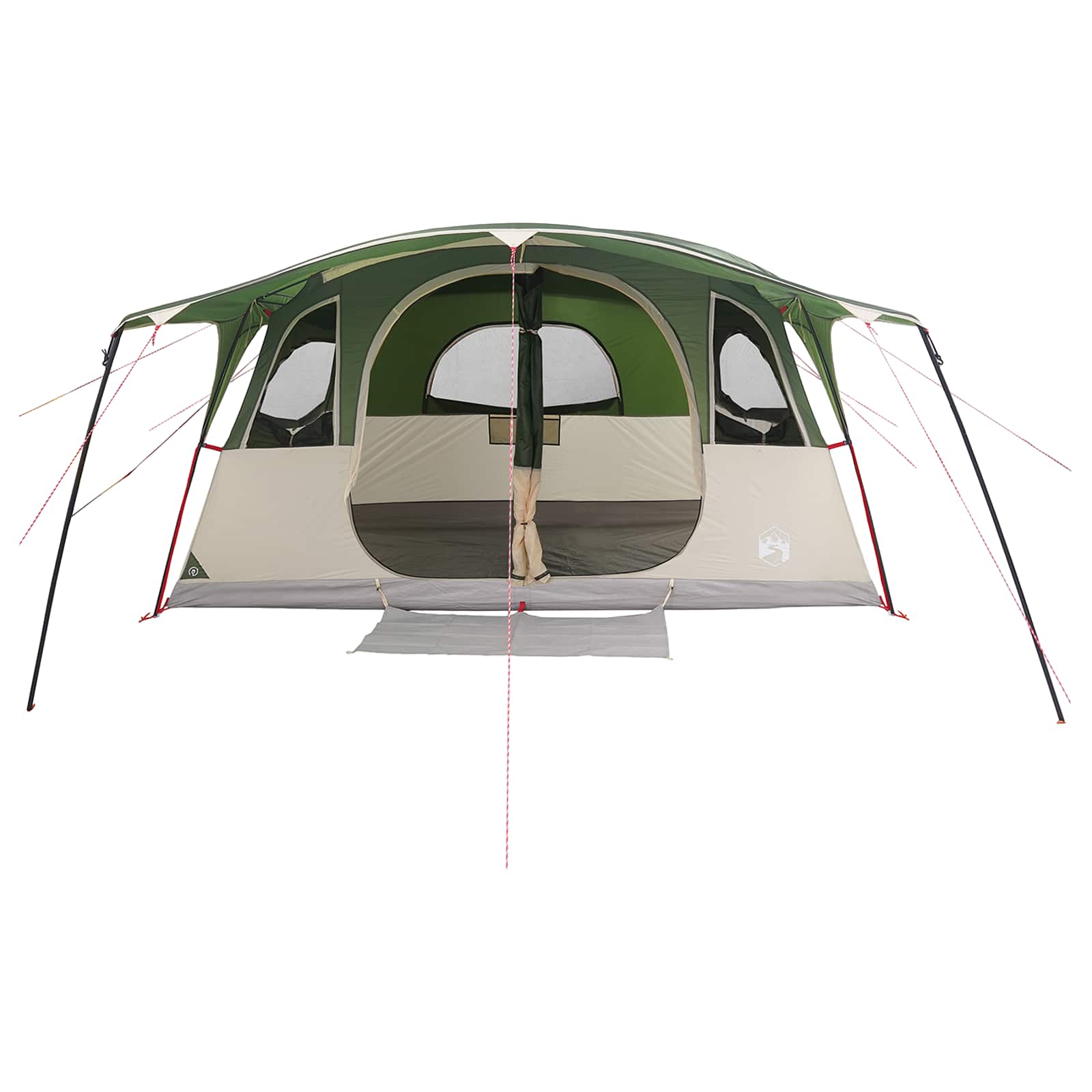 vidaXL Namiot tunelowy zielony 427 x 305 x 205 cm Poliester i Stal