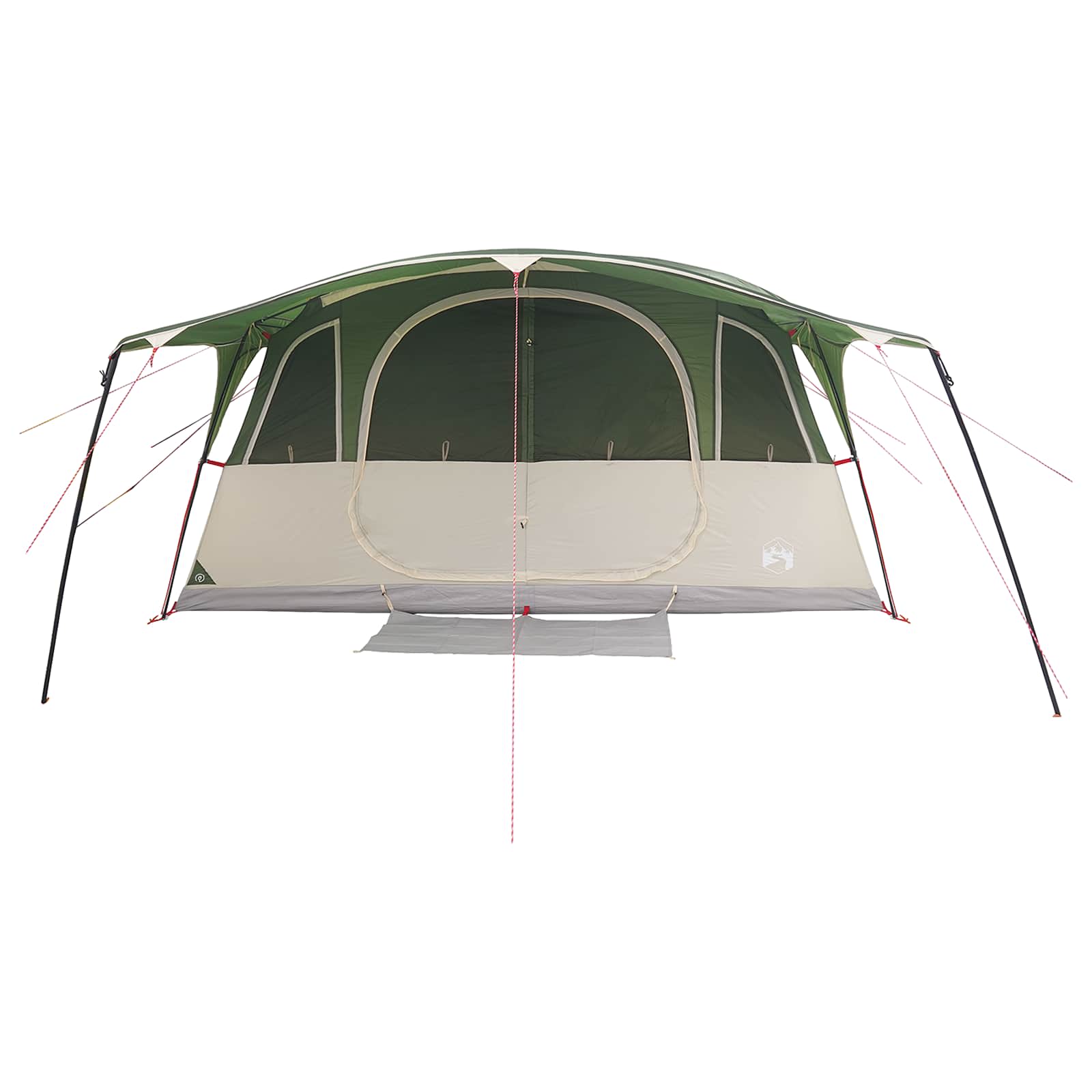vidaXL Namiot tunelowy zielony 427 x 305 x 205 cm Poliester i Stal