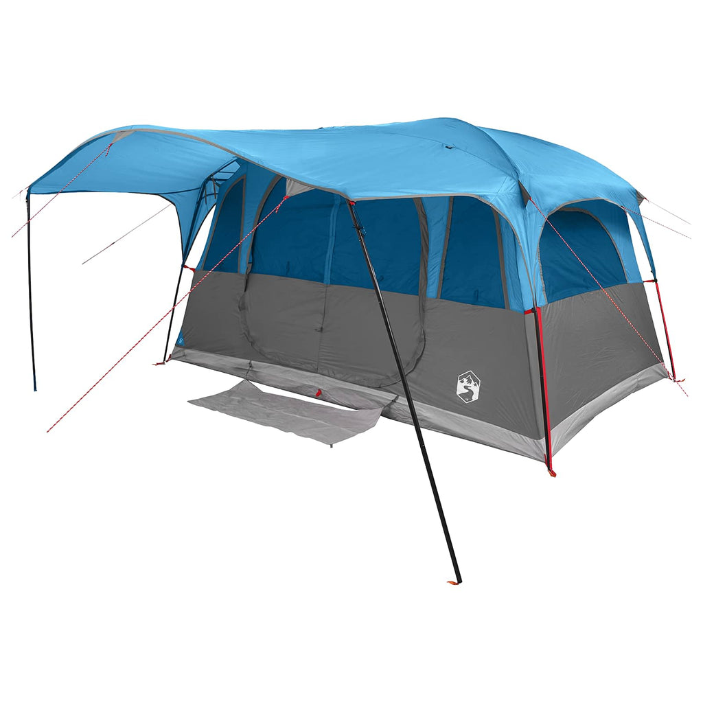 vidaXL Namiot tunelowy niebieski 427 x 305 x 205 cm Poliester i Stal