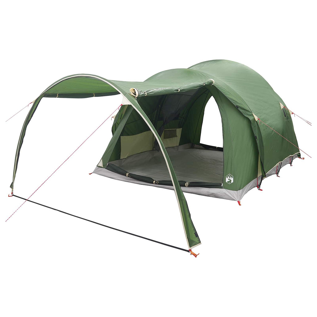 vidaXL Namiot tunelowy zielony 370 x 275 x 210 cm Poliester i Stal