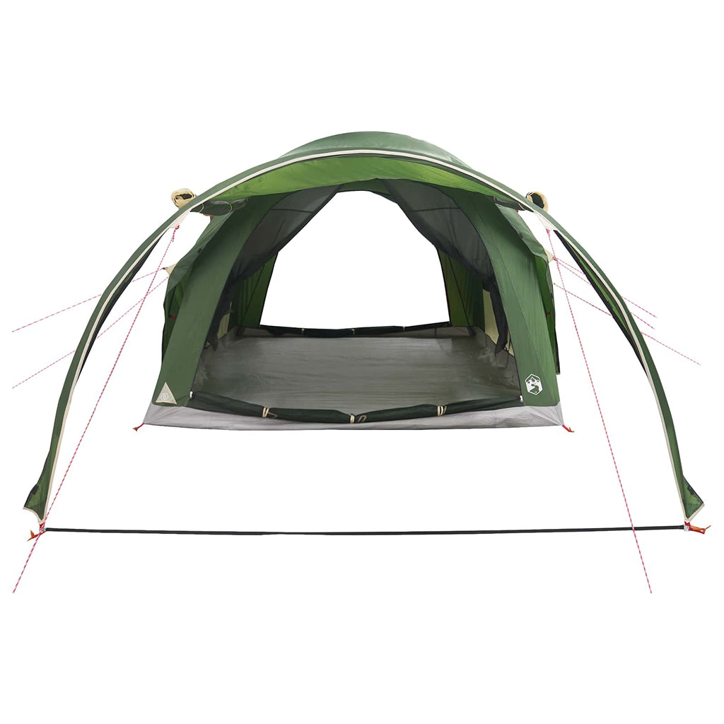 vidaXL Namiot tunelowy zielony 370 x 275 x 210 cm Poliester i Stal