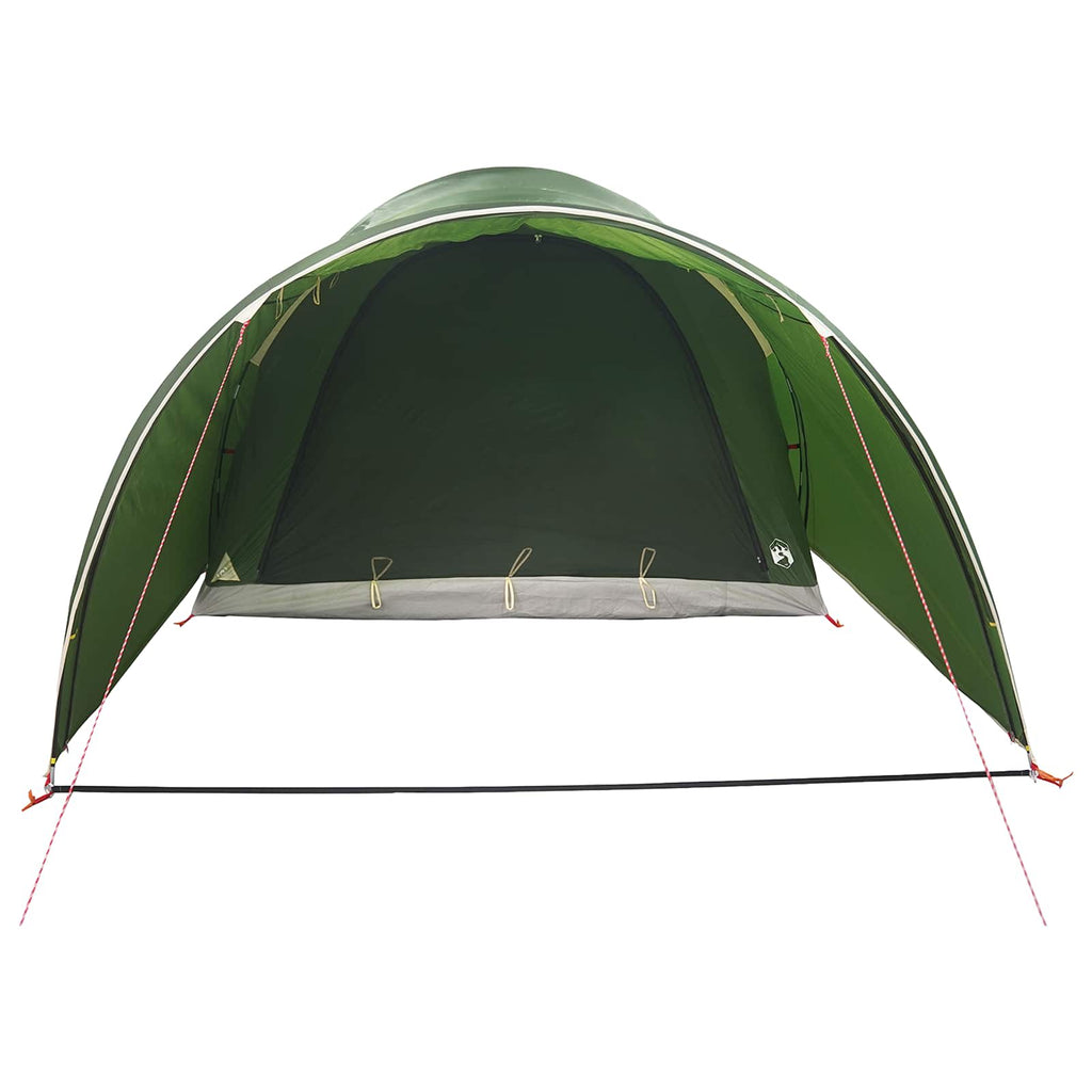 vidaXL Namiot tunelowy zielony 370 x 275 x 210 cm Poliester i Stal