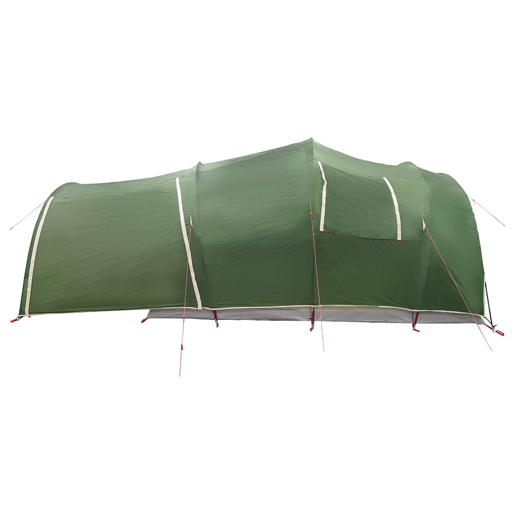 vidaXL Namiot tunelowy zielony 370 x 275 x 210 cm Poliester i Stal