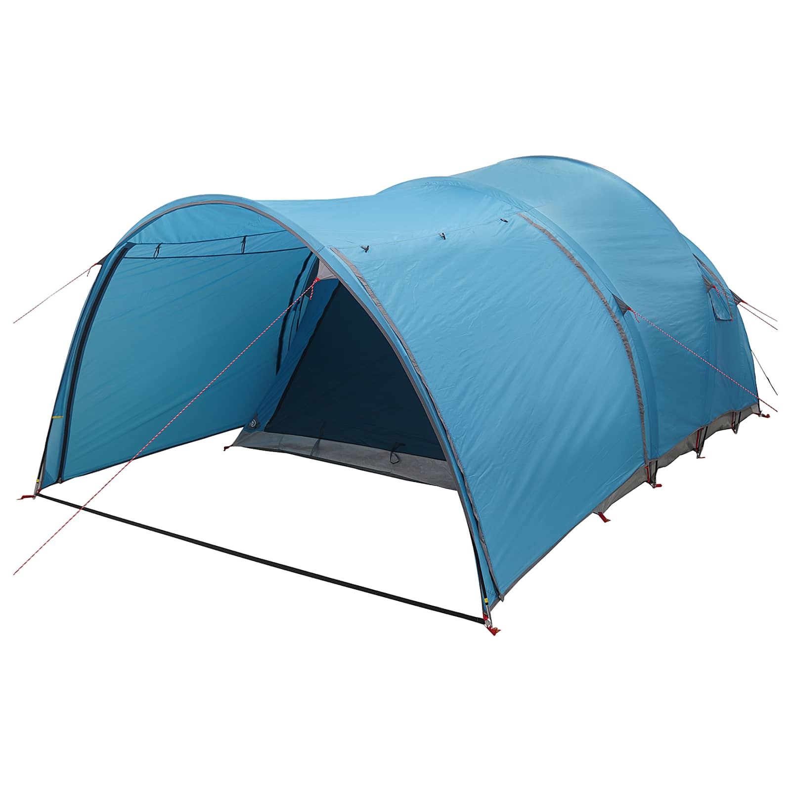 vidaXL Namiot tunelowy niebieski 370 x 275 x 210 cm Poliester i Stal