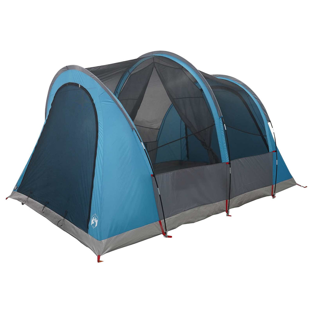 vidaXL Namiot tunelowy niebieski 370 x 275 x 210 cm Poliester i Stal