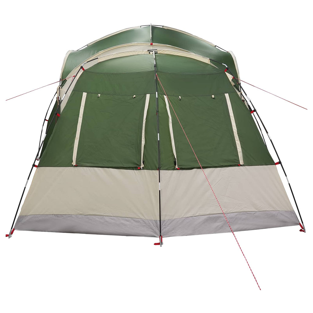 vidaXL Namiot boczny zielony 410 x 410 x 250 cm Poliester i Stal