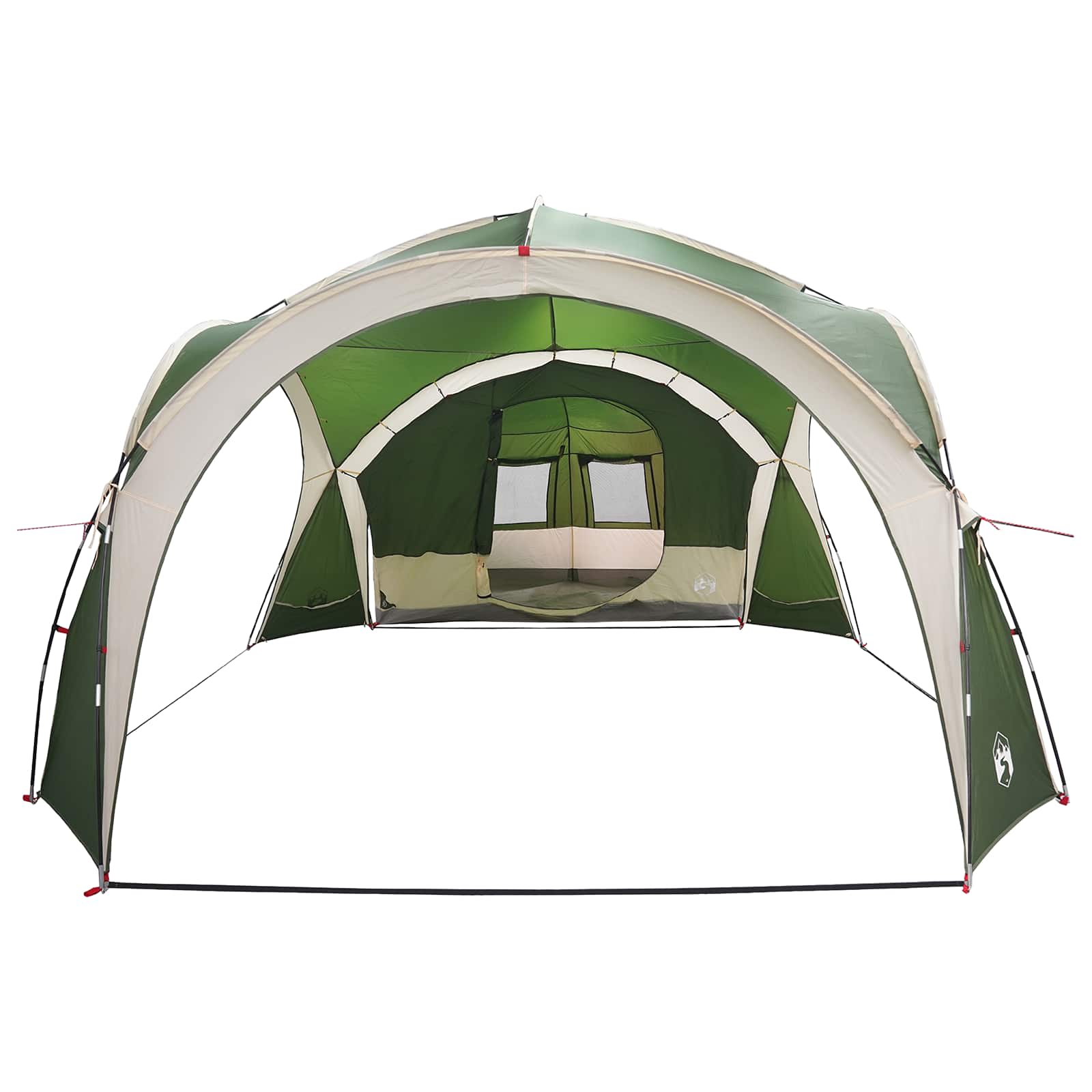 vidaXL Namiot boczny zielony 410 x 410 x 250 cm Poliester i Stal