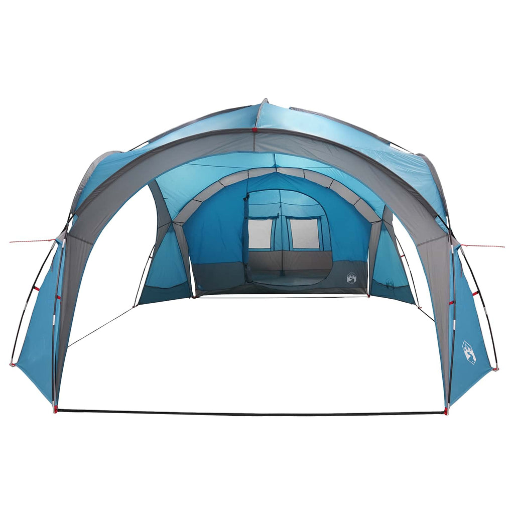 vidaXL Namiot boczny niebieski 410 x 410 x 250 cm Poliester i Stal