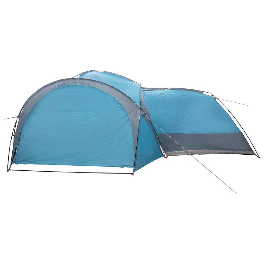 vidaXL Namiot boczny niebieski 410 x 410 x 250 cm Poliester i Stal