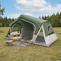 vidaXL Namiot domek zielony 480 x 273 x 205 cm Poliester i Stal