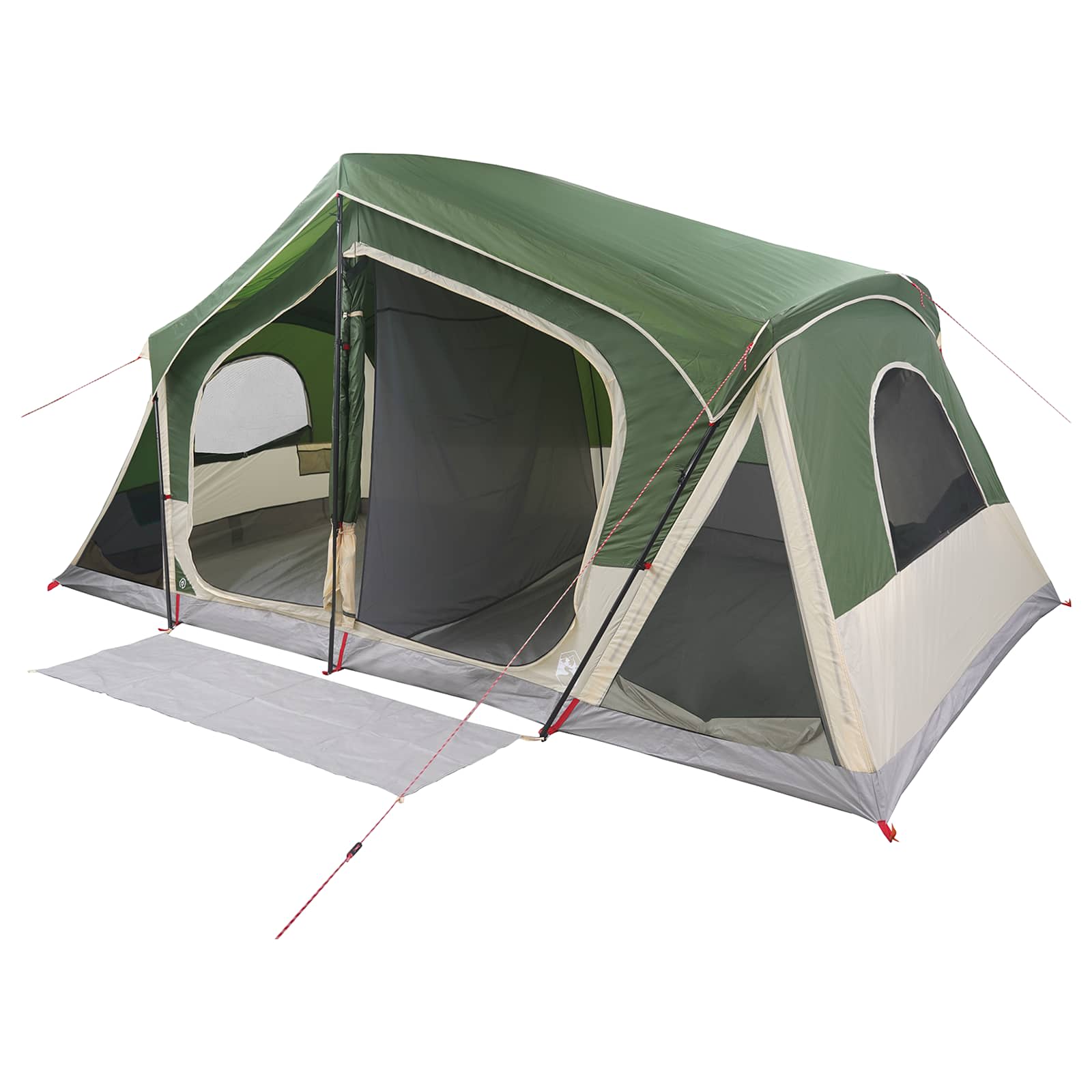vidaXL Namiot domek zielony 480 x 273 x 205 cm Poliester i Stal